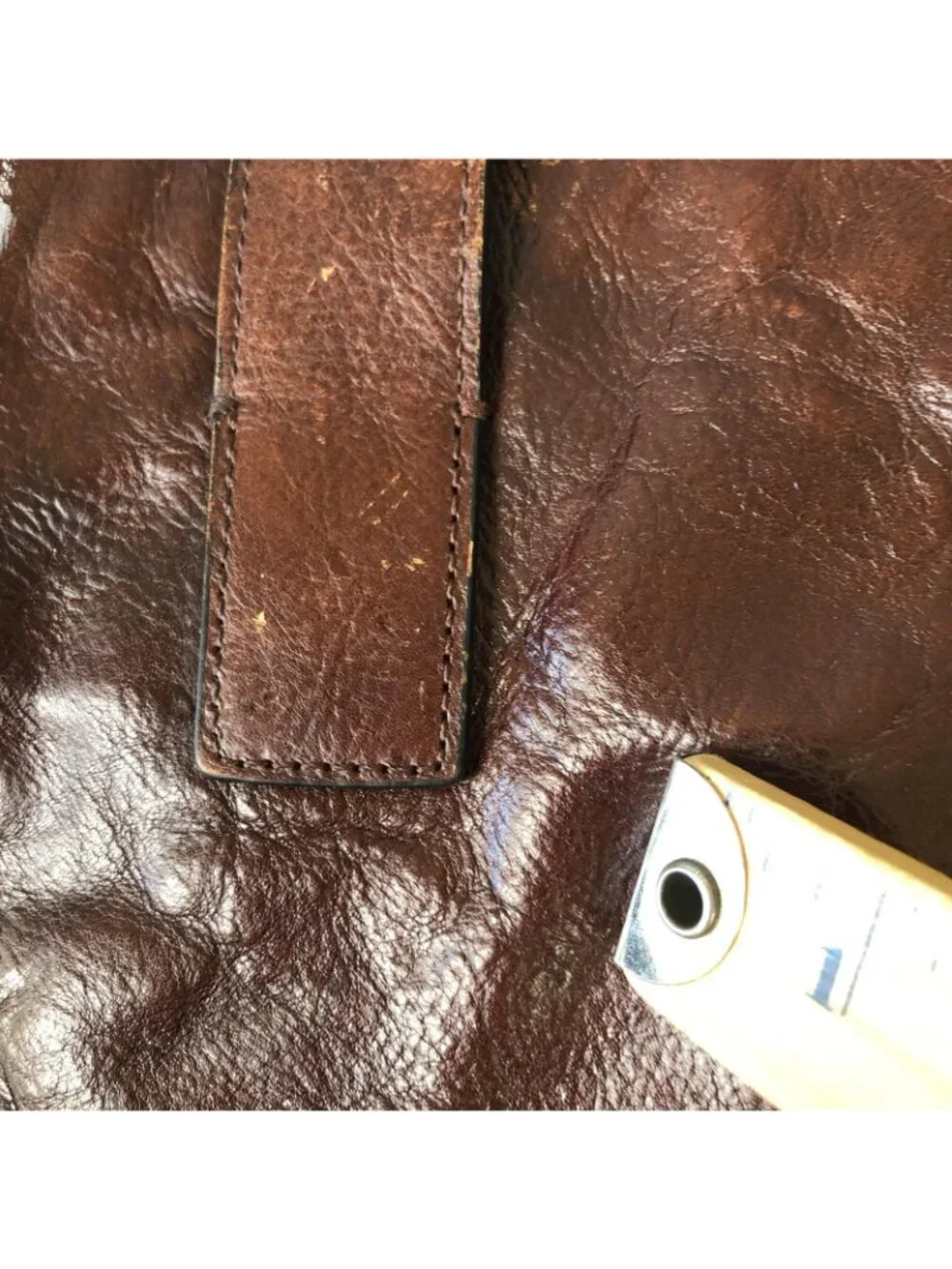 Italian Leather Briefcase Bag Mens Large Brown Zip Crossbody Business Organizer
